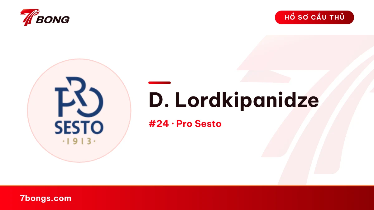 D. Lordkipanidze — Pro Sesto