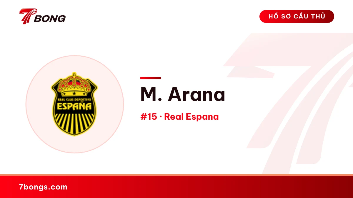 M. Arana — Real Espana