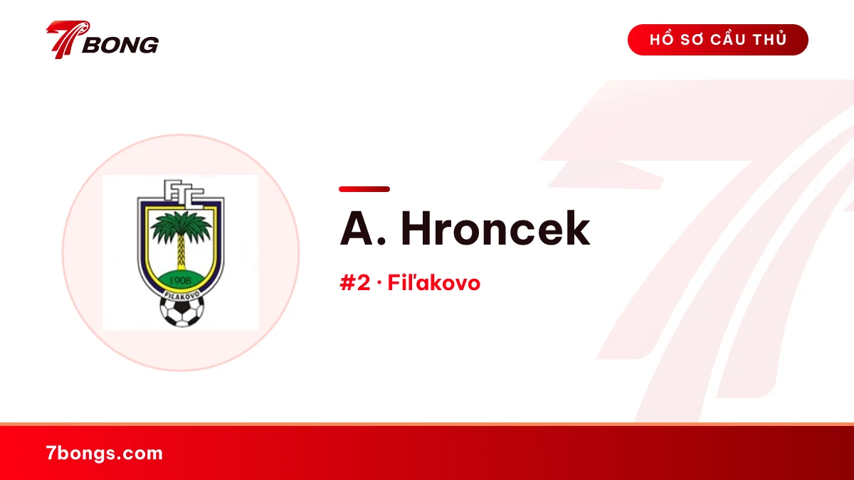 A. Hroncek — Fiľakovo
