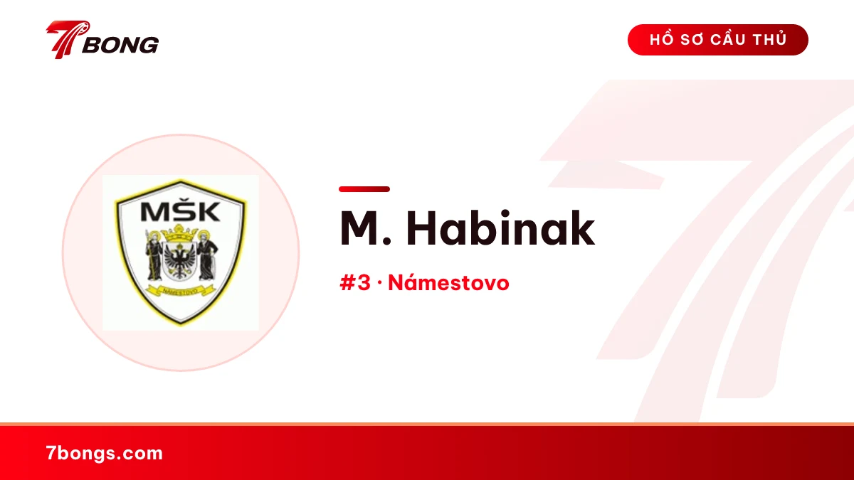 M. Habinak — Námestovo
