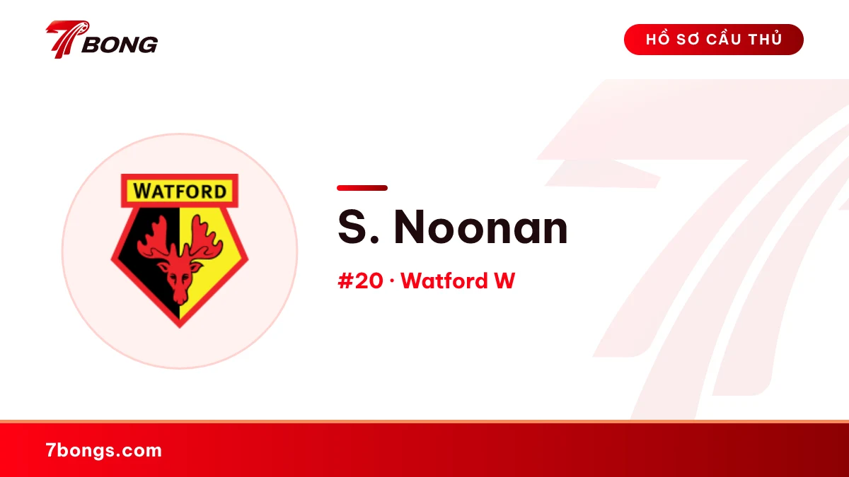S. Noonan — Watford W