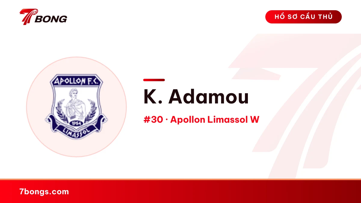 K. Adamou — Apollon Limassol W