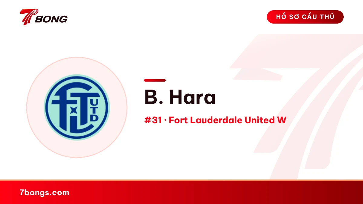B. Hara — Fort Lauderdale United W