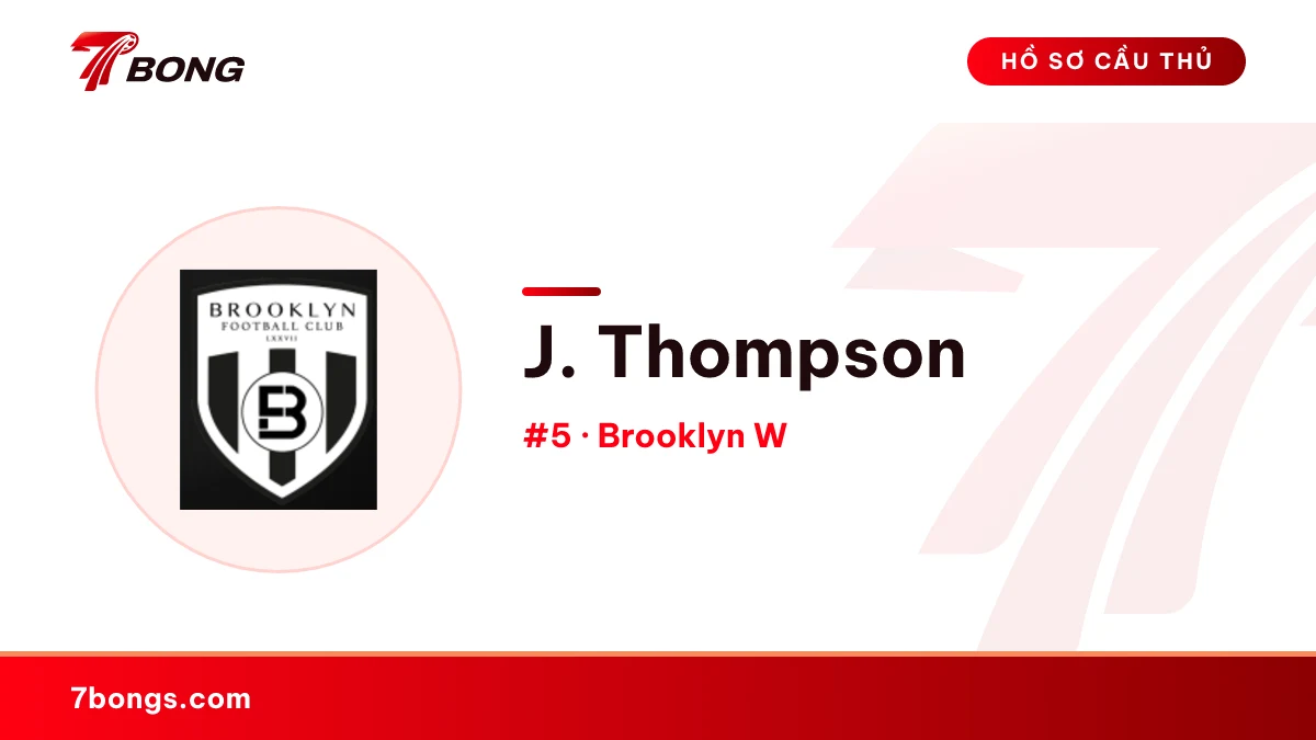 J. Thompson — Brooklyn W
