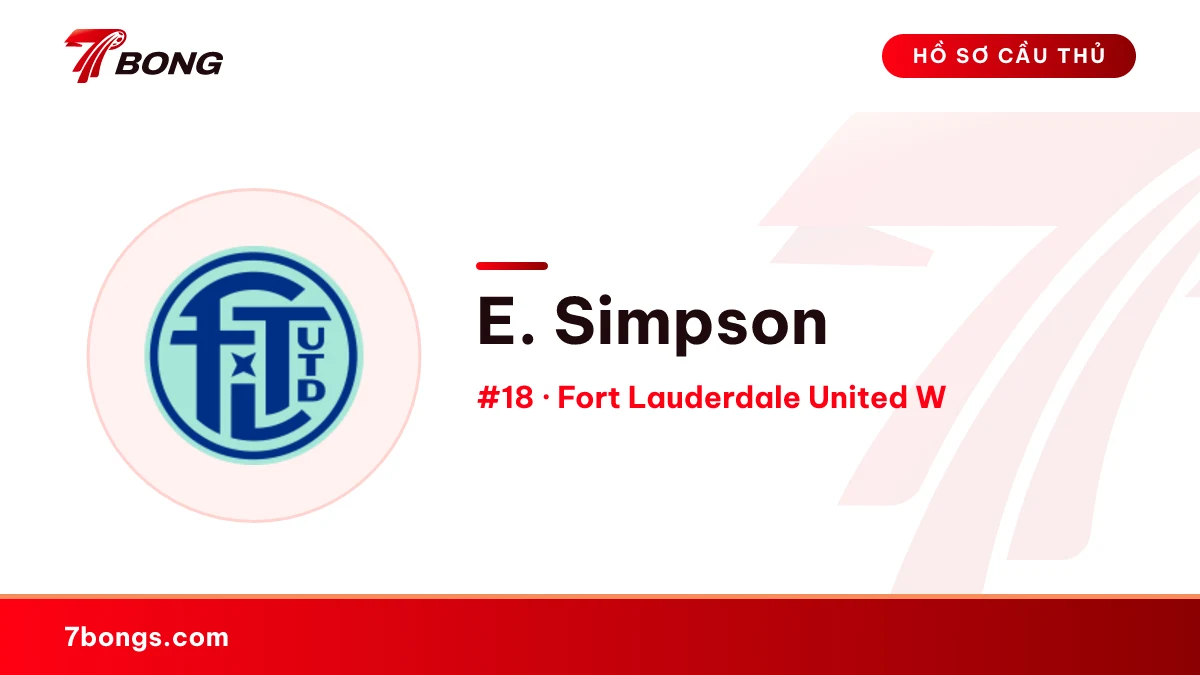 E. Simpson — Fort Lauderdale United W
