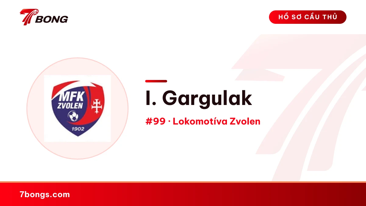 I. Gargulak — Lokomotíva Zvolen