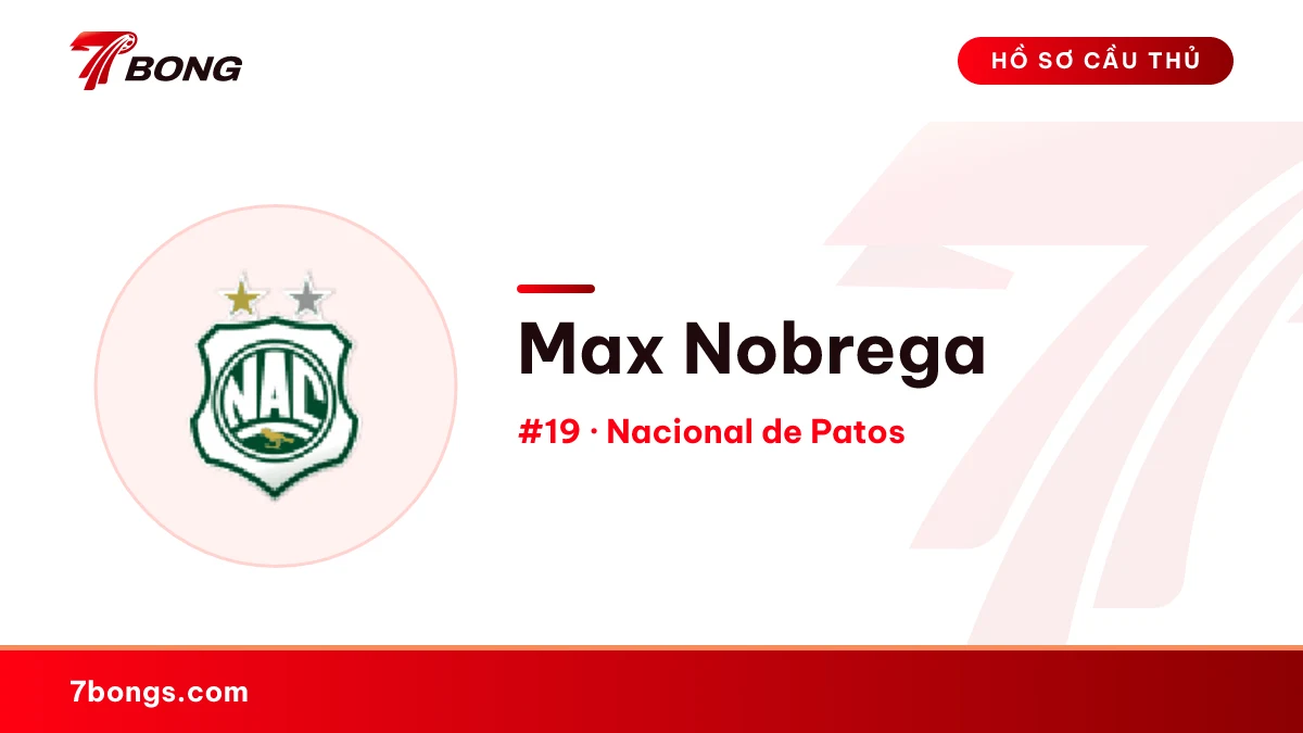 Max Nobrega — Nacional de Patos