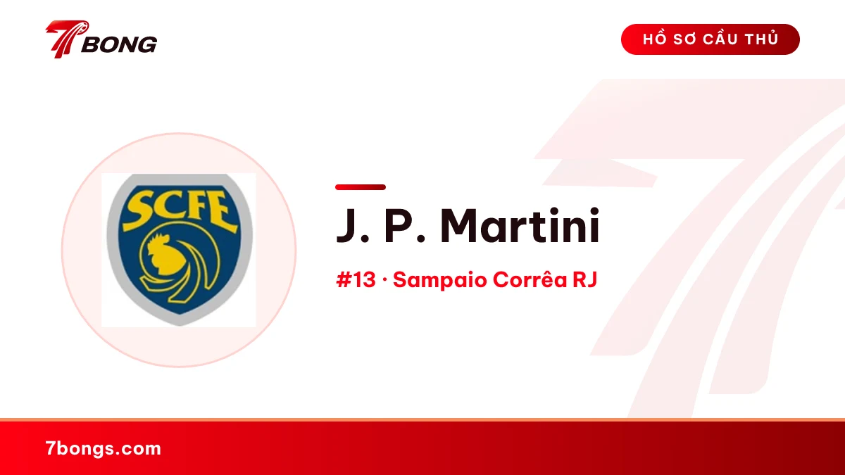 J. P. Martini — Sampaio Corrêa RJ
