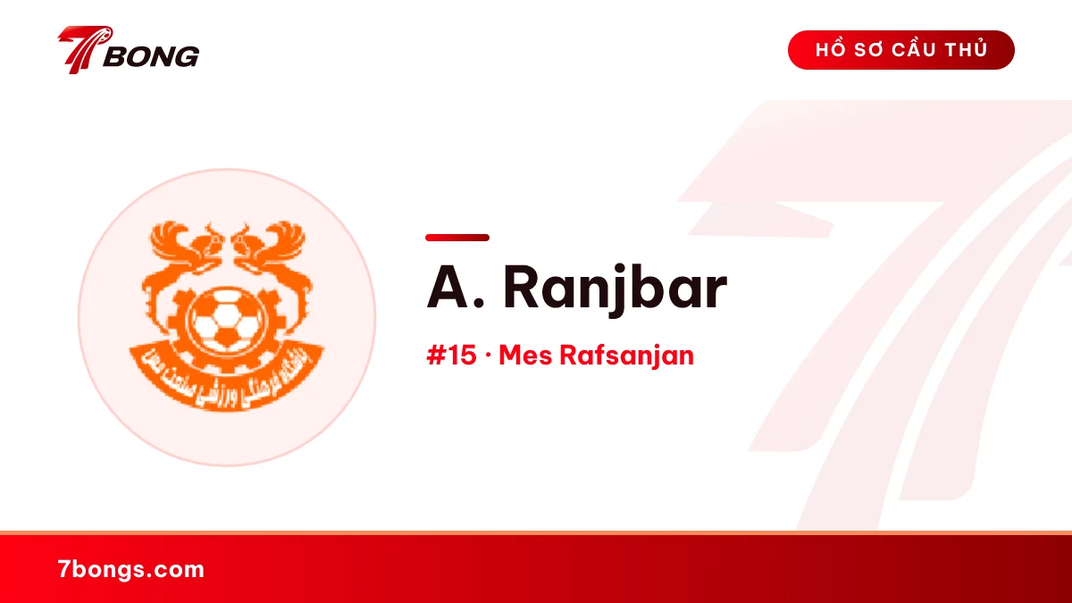 A. Ranjbar — Mes Rafsanjan