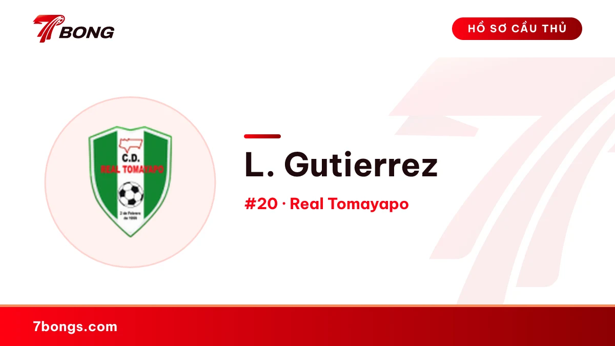 L. Gutierrez — Real Tomayapo