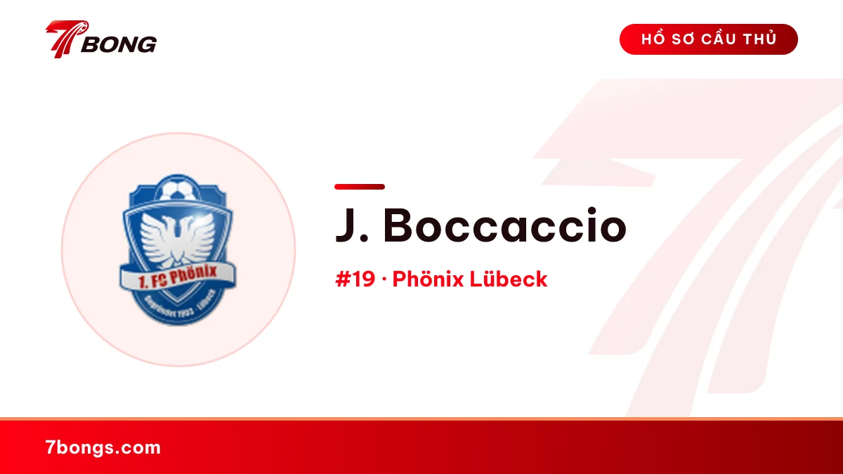 J. Boccaccio — Phönix Lübeck