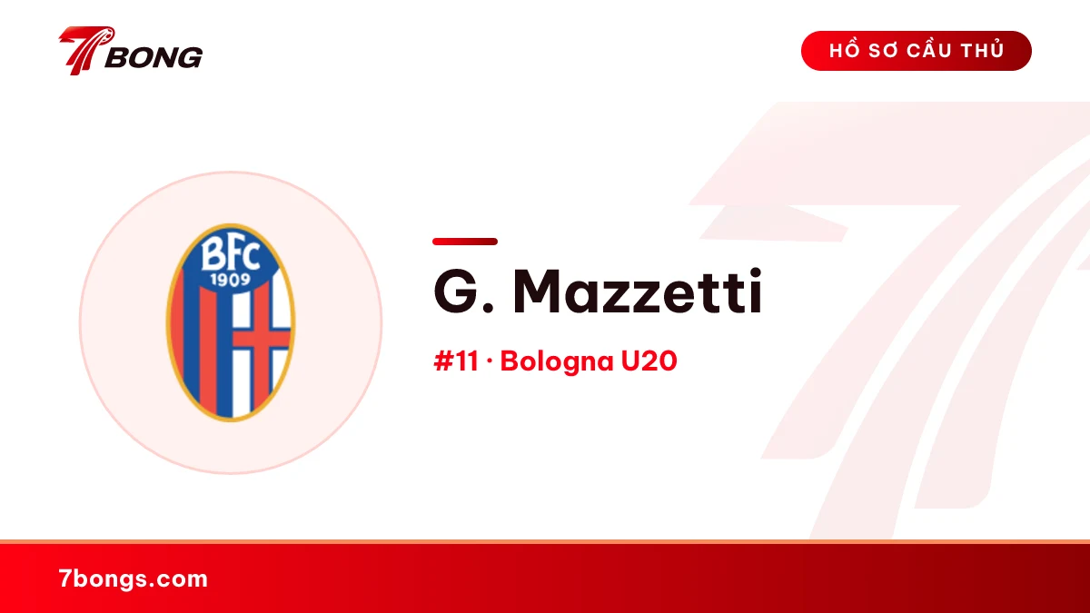 G. Mazzetti — Bologna U20
