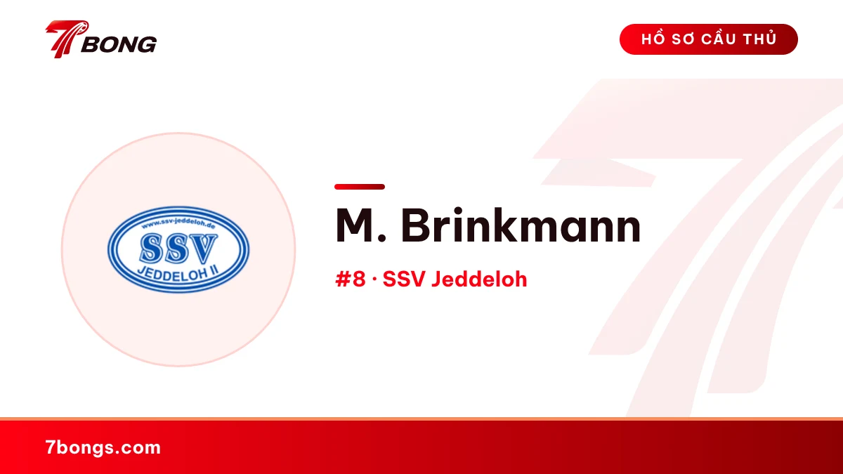 M. Brinkmann — SSV Jeddeloh
