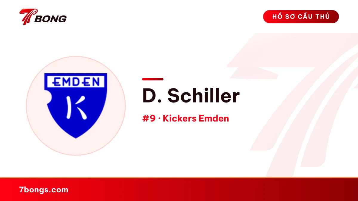 D. Schiller — Kickers Emden