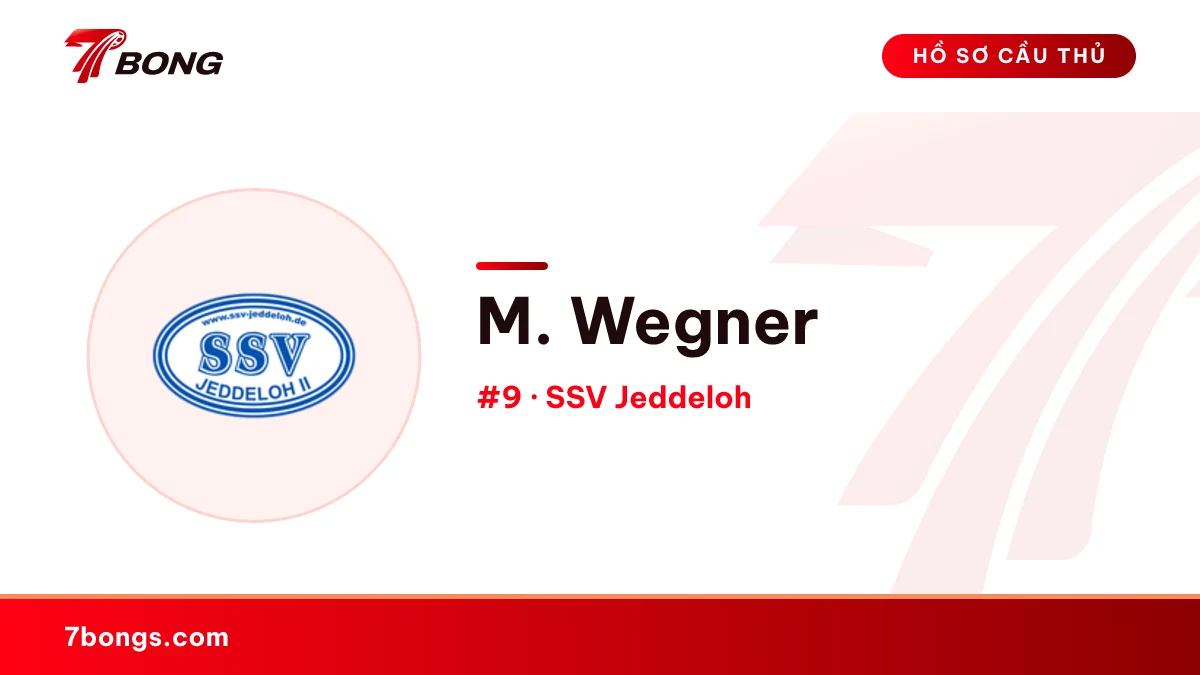 M. Wegner — SSV Jeddeloh