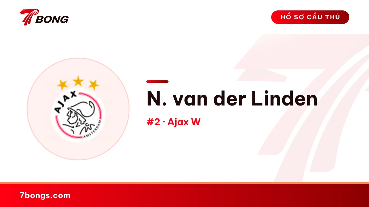 N. van der Linden — Ajax W