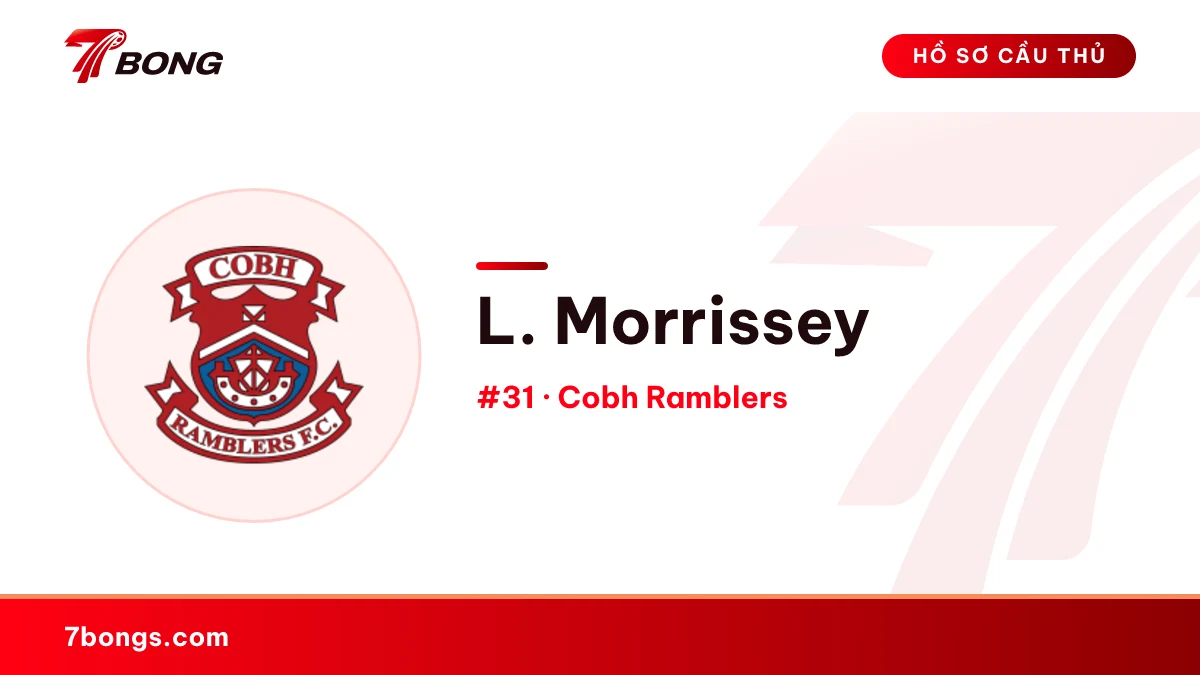 L. Morrissey — Cobh Ramblers