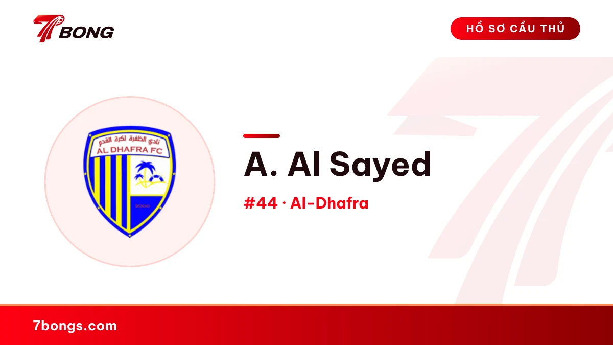 A. Al Sayed — Al-Dhafra