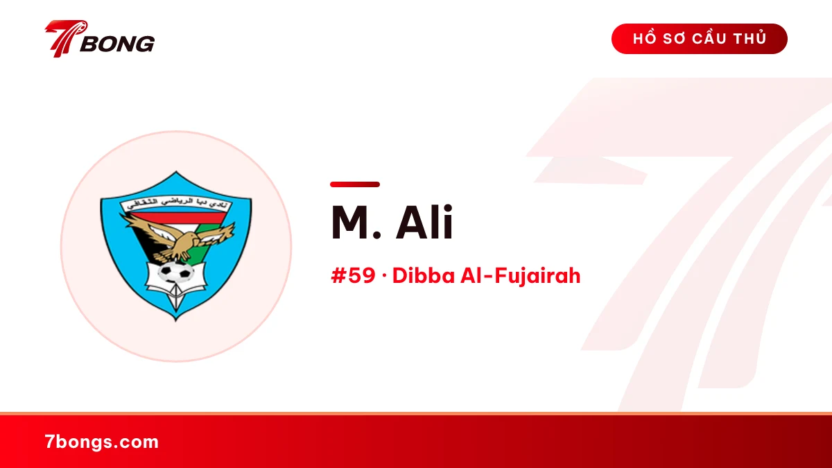 M. Ali — Dibba Al-Fujairah