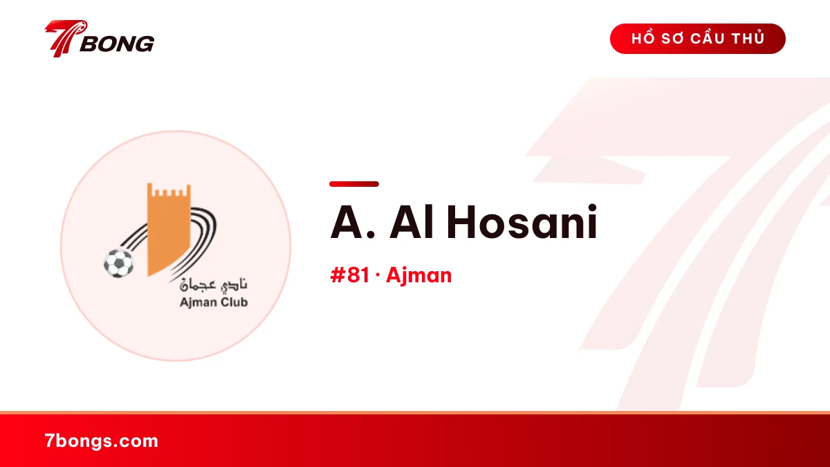 A. Al Hosani — Ajman
