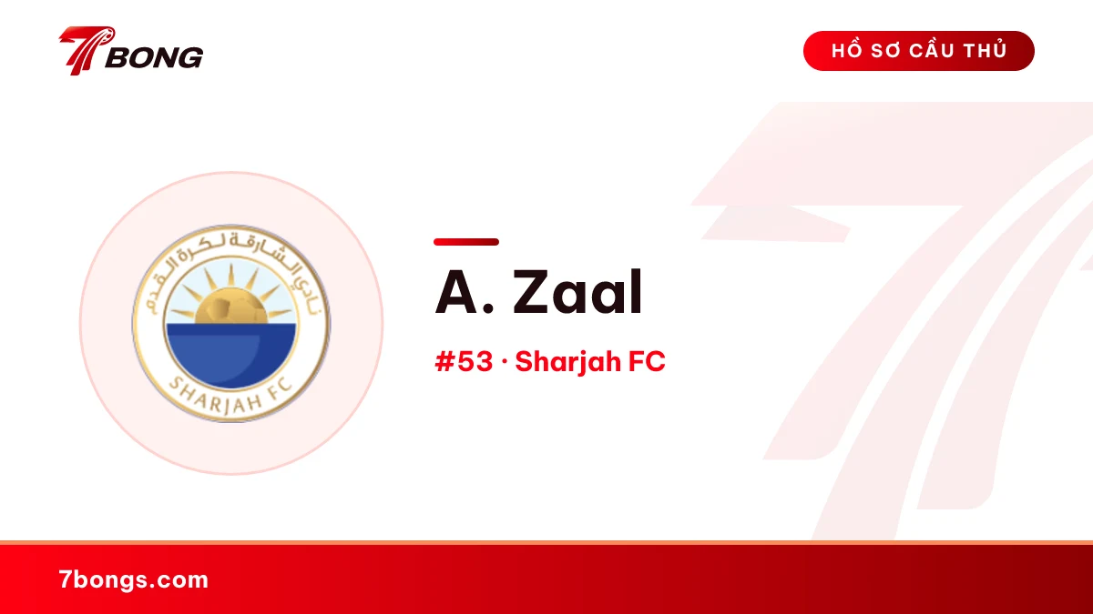 A. Zaal — Sharjah FC