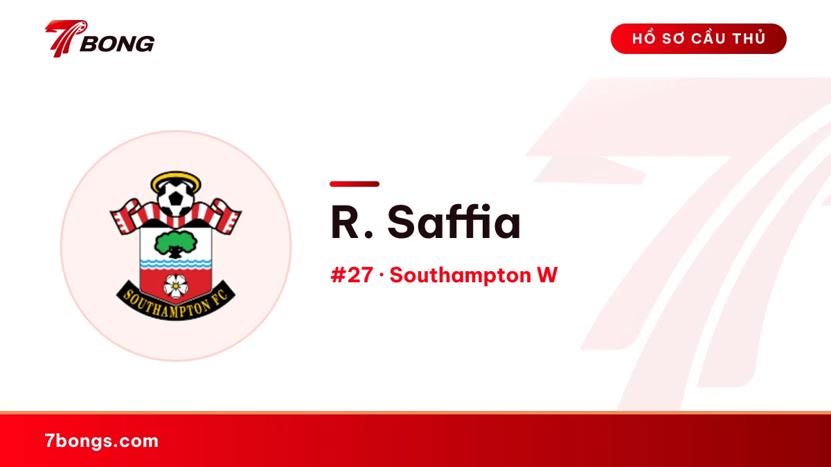 R. Saffia — Southampton W