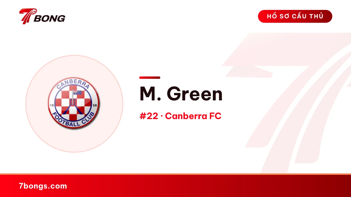 M. Green — Canberra FC