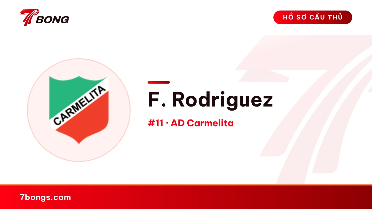 F. Rodriguez — AD Carmelita