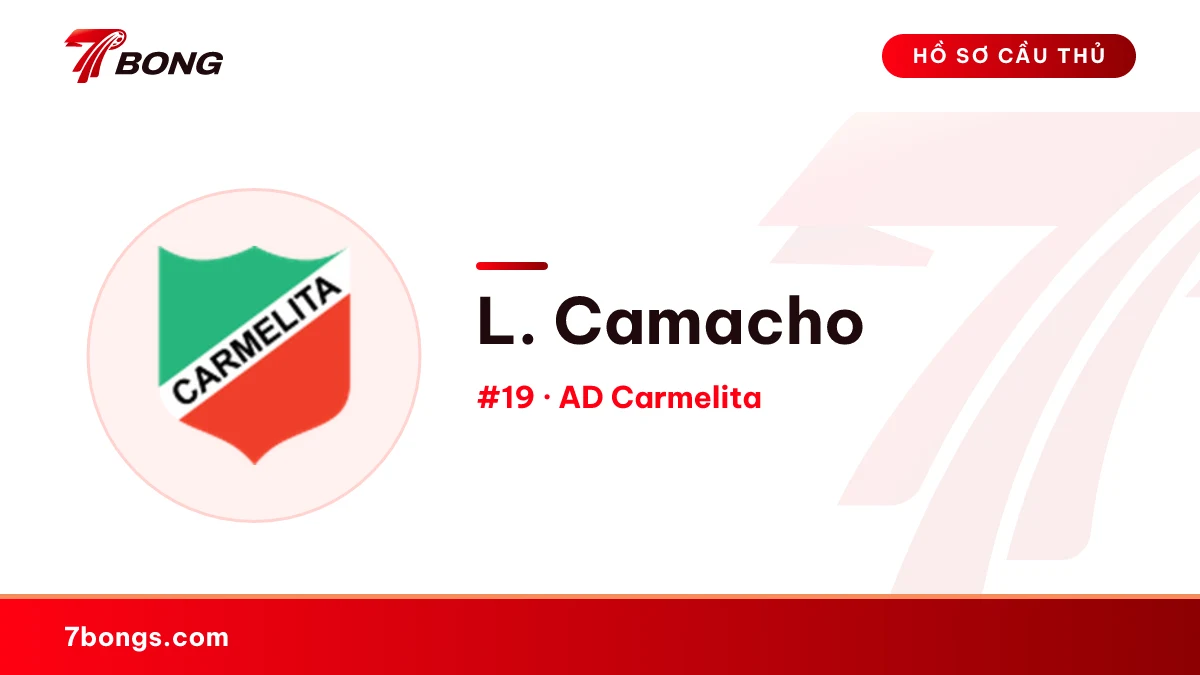 L. Camacho — AD Carmelita