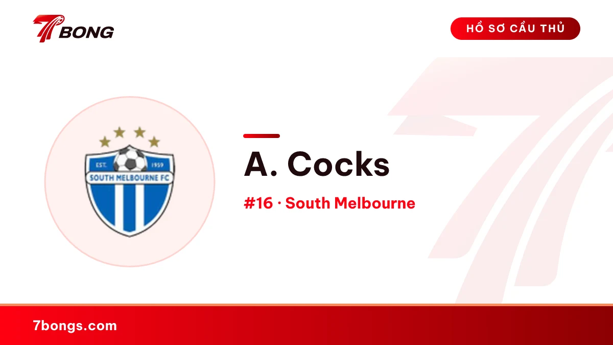 A. Cocks — South Melbourne