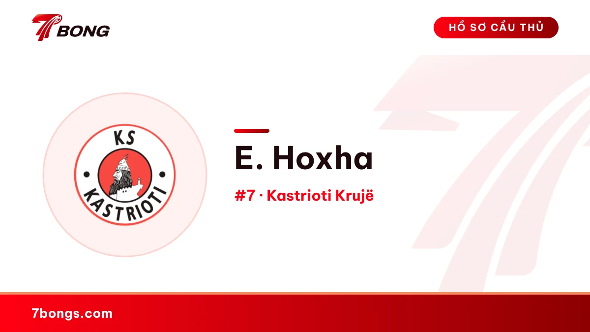 E. Hoxha — Kastrioti Krujë