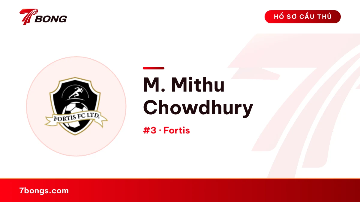 M. Mithu Chowdhury — Fortis
