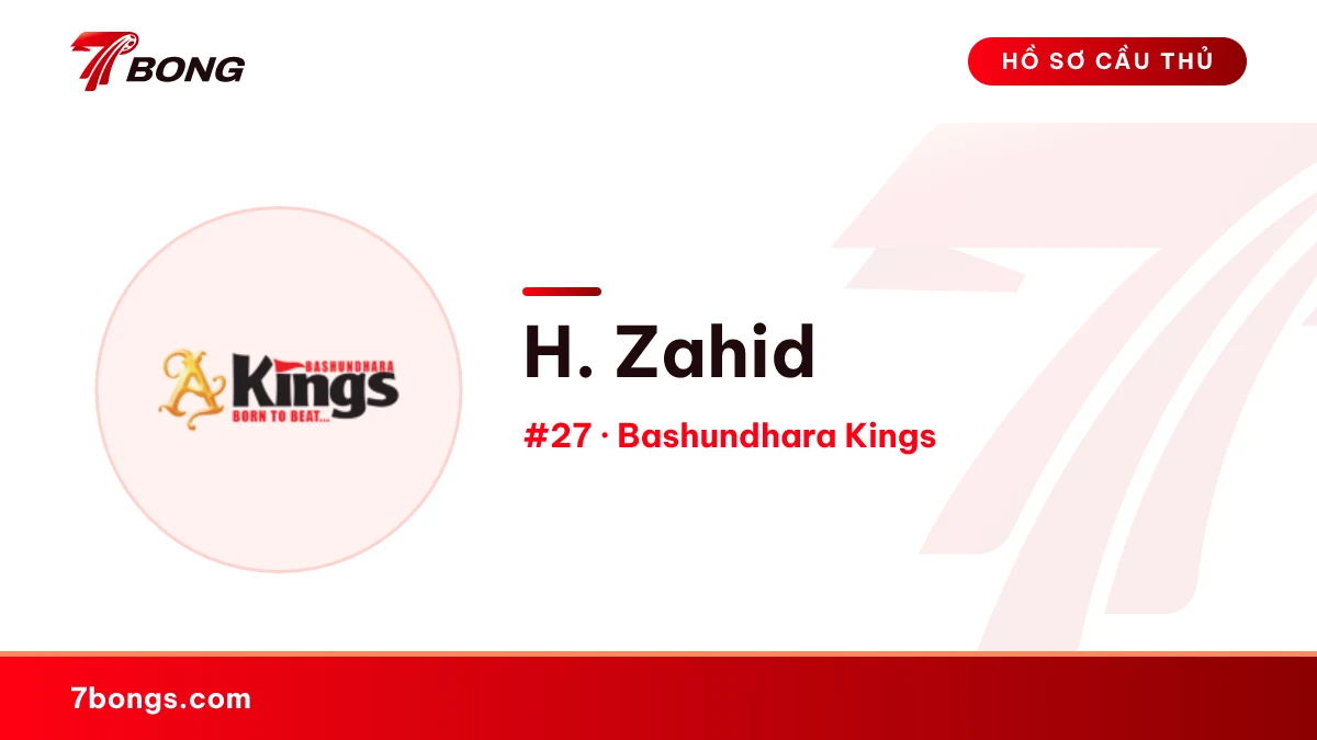 H. Zahid — Bashundhara Kings