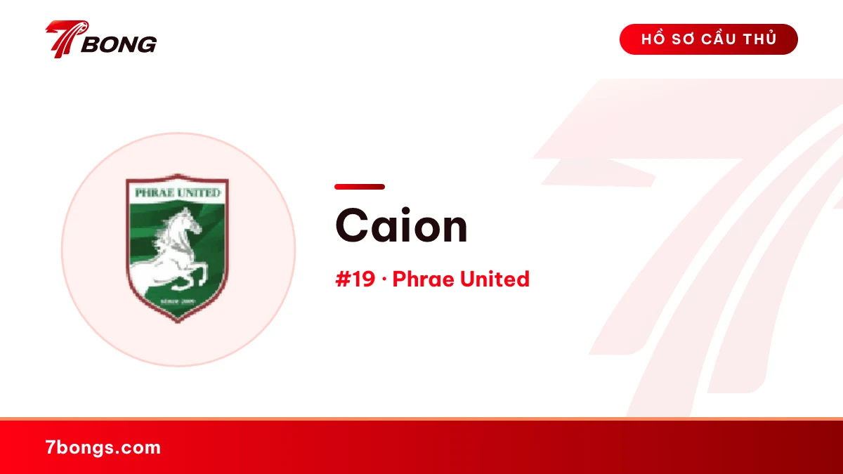 Caion — Phrae United