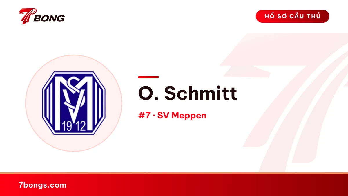 O. Schmitt — SV Meppen