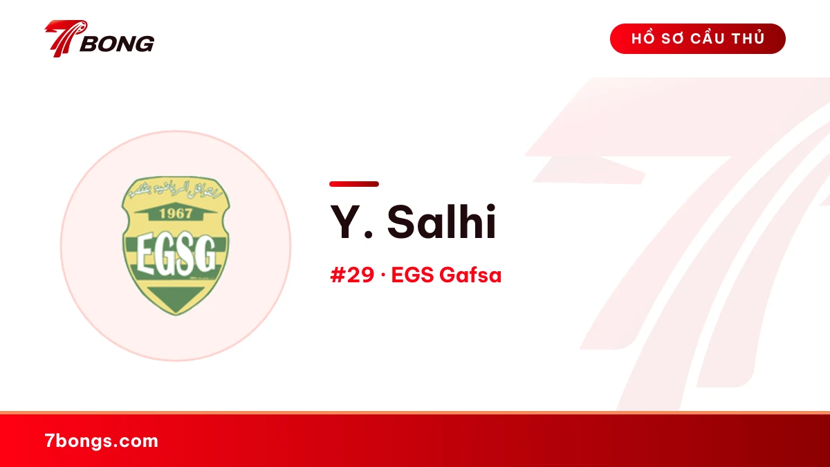 Y. Salhi — EGS Gafsa