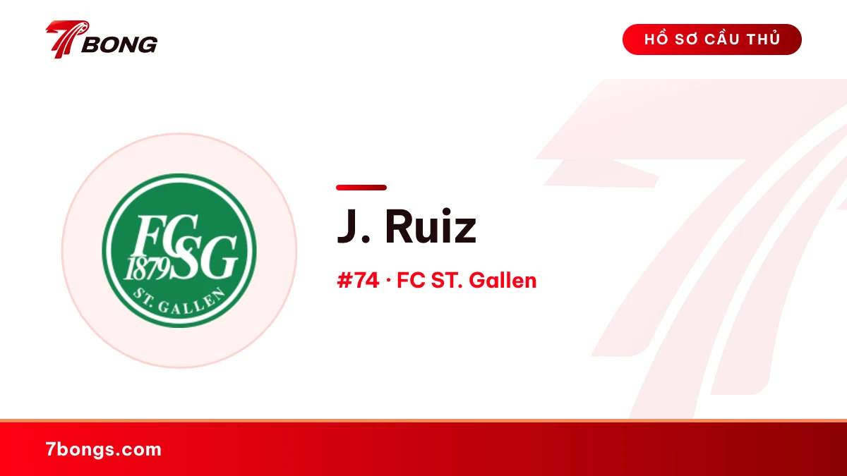 J. Ruiz — FC ST. Gallen