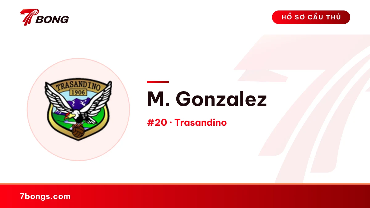 M. Gonzalez — Trasandino