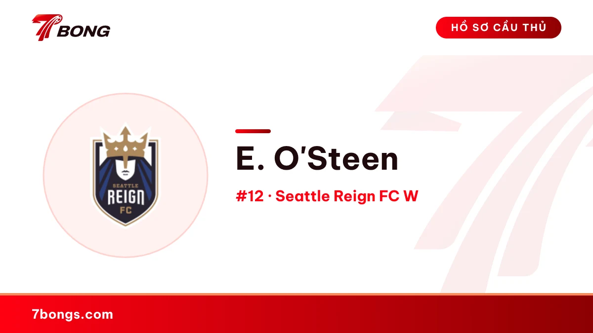 E. O'Steen — Seattle Reign FC W