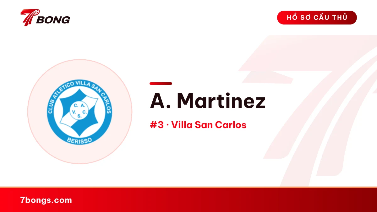 A. Martinez — Villa San Carlos