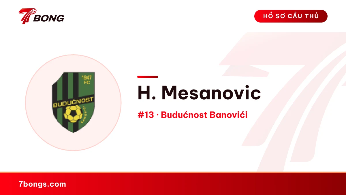H. Mesanovic — Budućnost Banovići