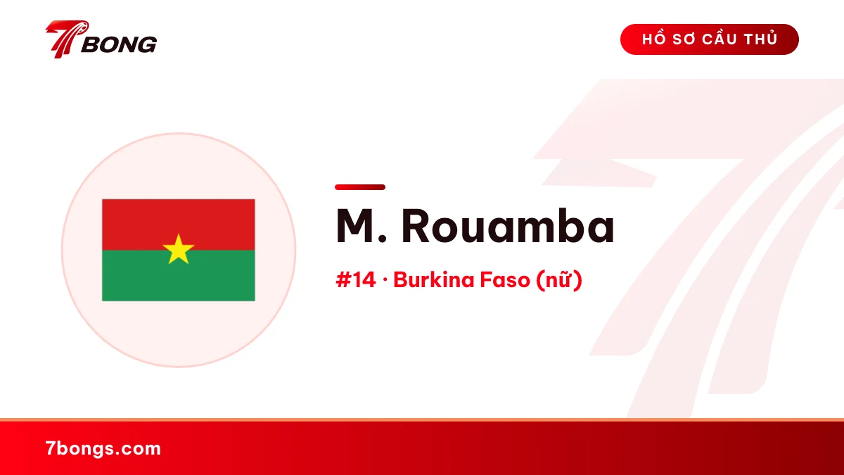 M. Rouamba — Burkina Faso (nữ)