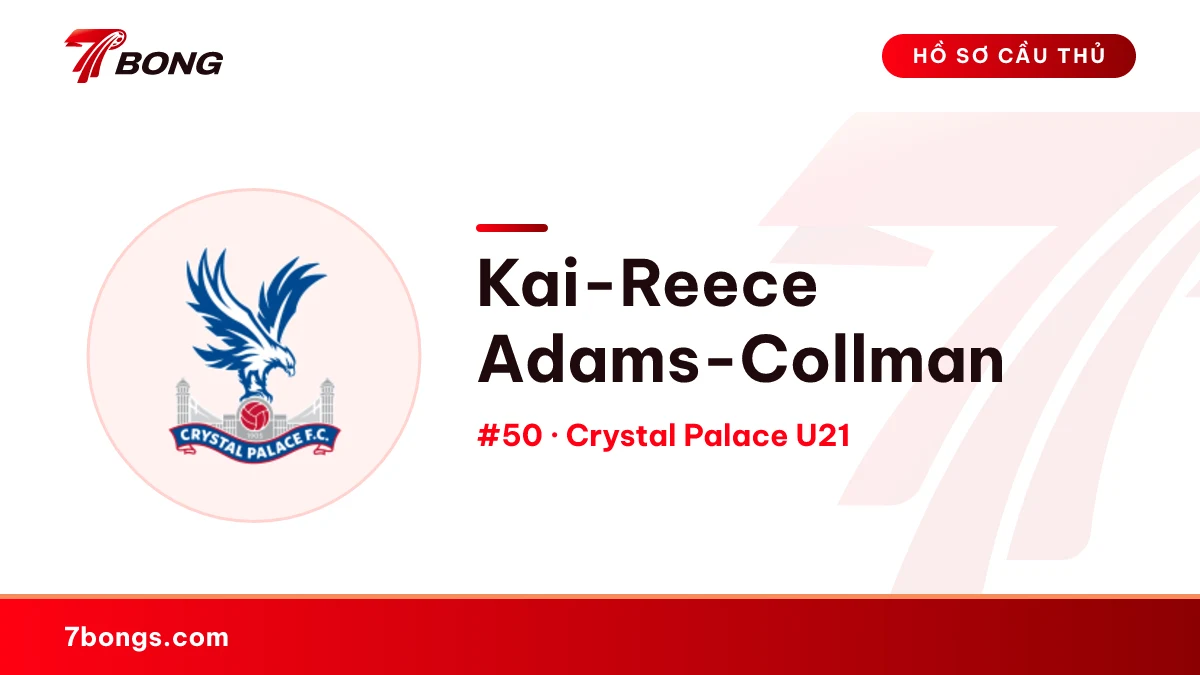 Kai-Reece Adams-Collman — Crystal Palace U21