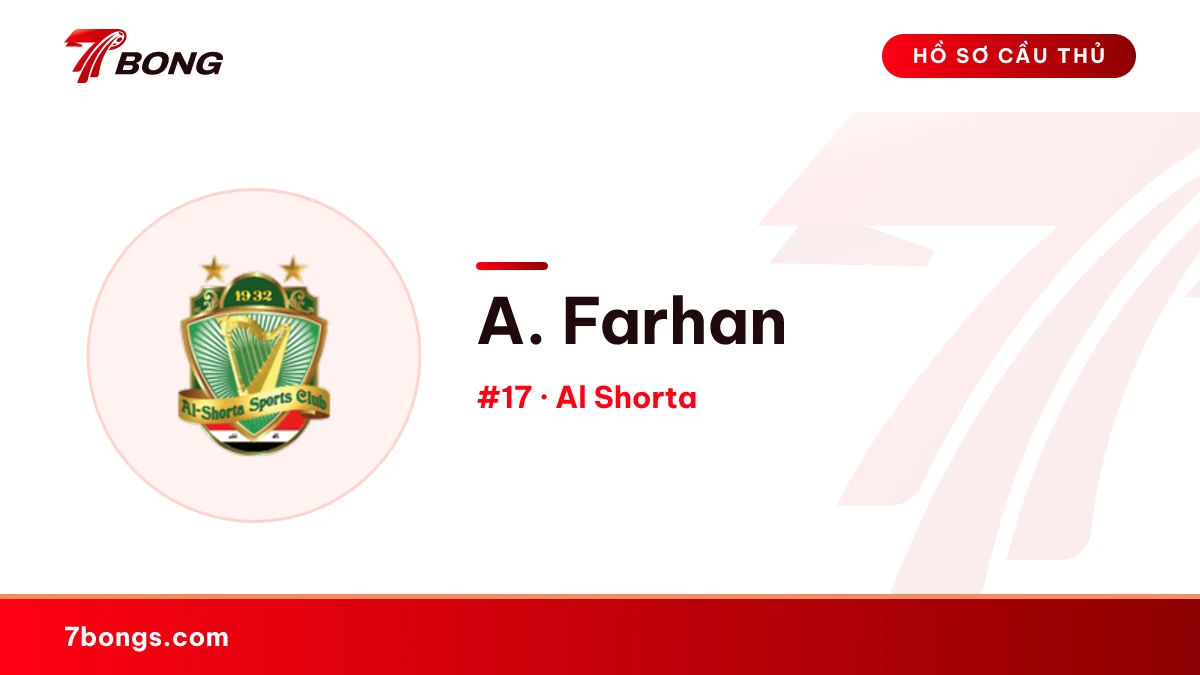 A. Farhan — Al Shorta