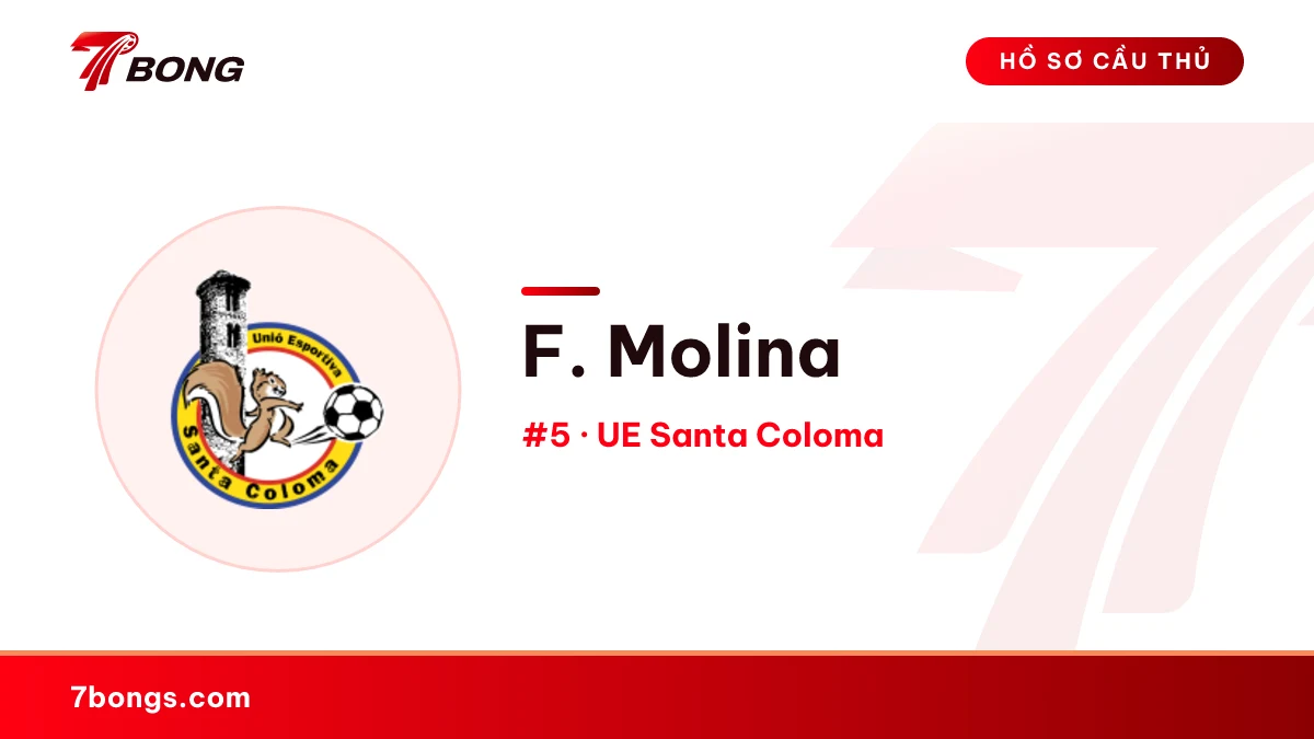 F. Molina — UE Santa Coloma
