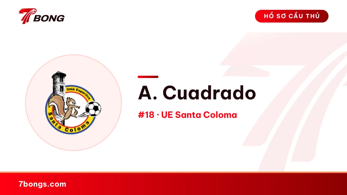 A. Cuadrado — UE Santa Coloma