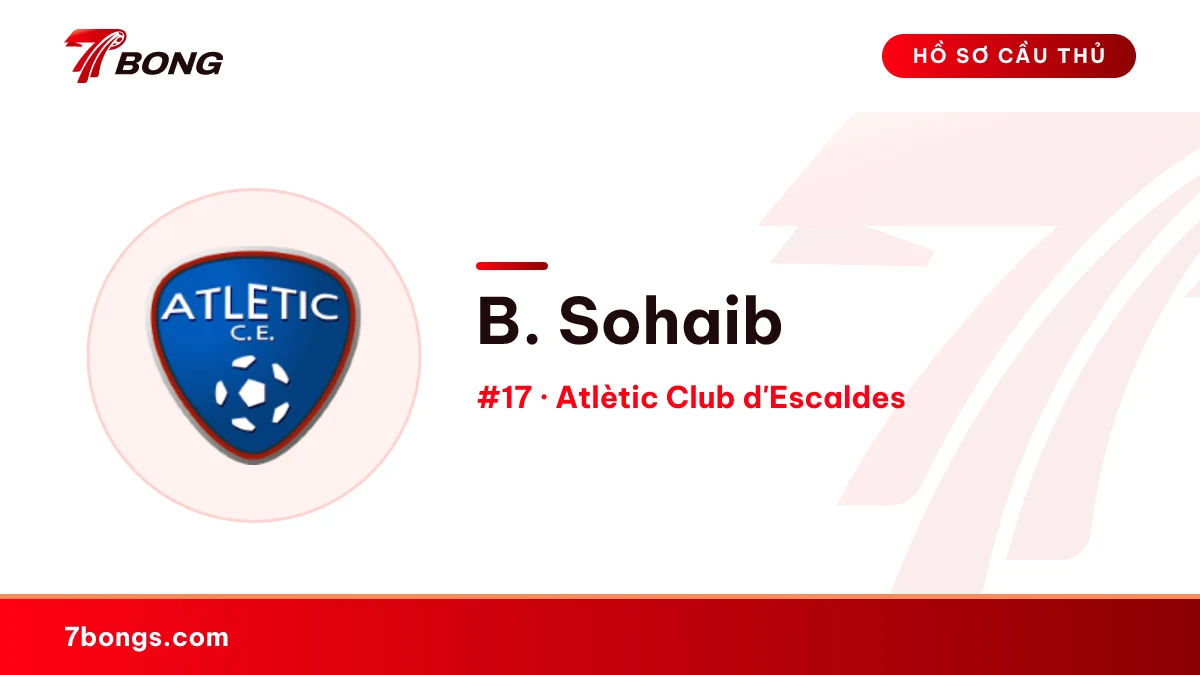 B. Sohaib — Atlètic Club d'Escaldes