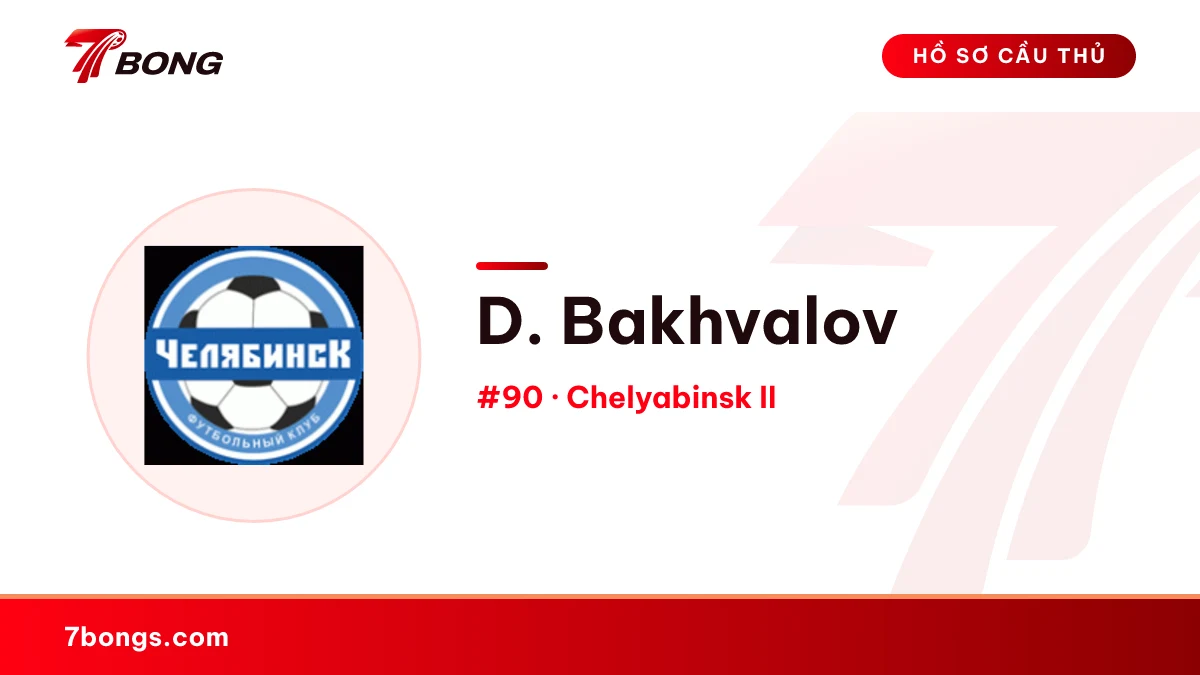 D. Bakhvalov — Chelyabinsk II
