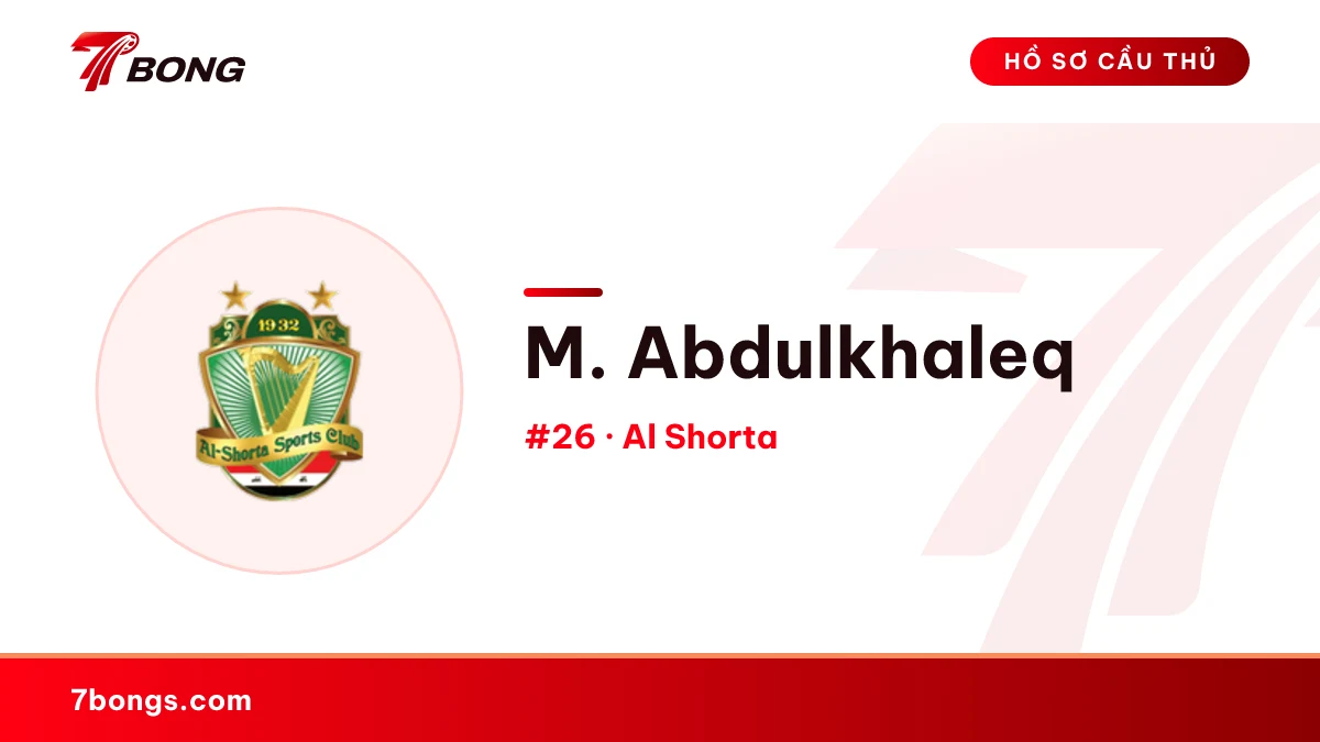 M. Abdulkhaleq — Al Shorta