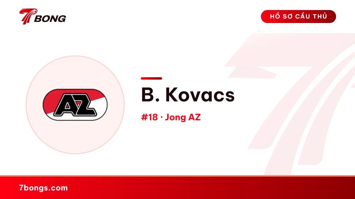 B. Kovacs — Jong AZ
